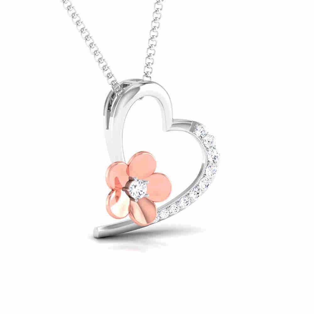Diamond Heart Pendant